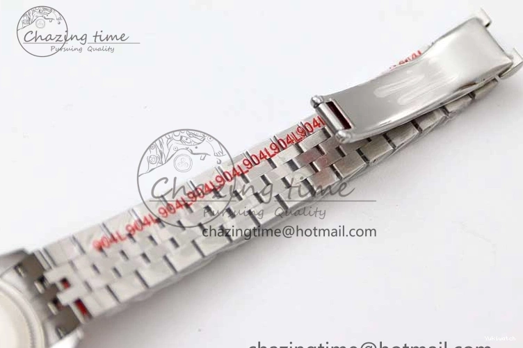 Dial Steel DateJust 28 SS Silver 1:1 NH05 Bracelet 904L on TWF President Best Lady Edition 0207